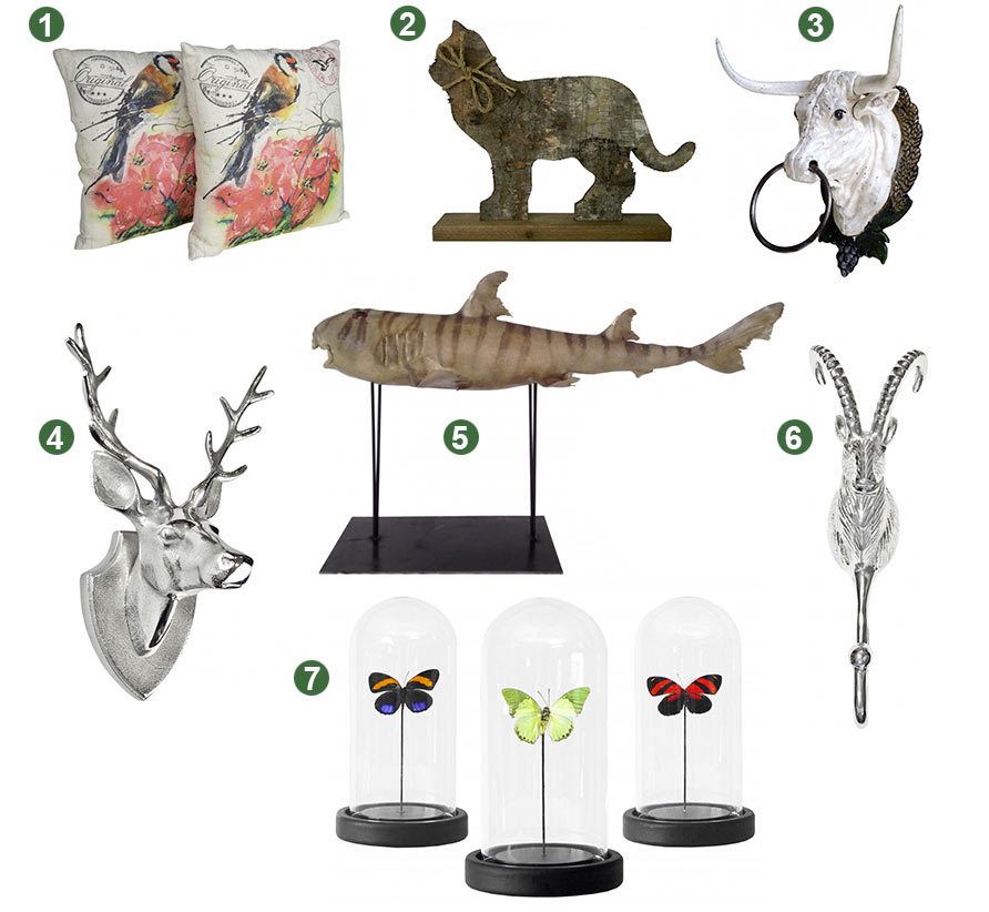The animals in my decoration