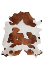 Cowhide carpet brown and white