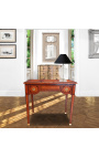 Louis XVI style writing desk with marketry