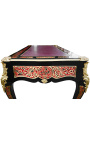 Stort skrivebord i Napoleon III-stil med Boulle-marquetry