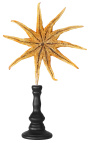 Grand starfish sol en baluster de madera