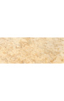 Consolle in stile barocco in legno dorato e marmo beige