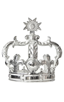 Decoratieve aluminium kroon (groot model)