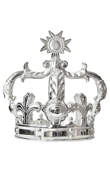 Couronne décorative en aluminium (Grand modèle)