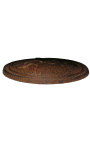 Decorative ornamental plate cast iron lion head 