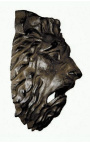 Dekorative Ornement Wandplatte Gusseisen "löwenkopf maske"