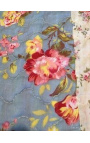 Camaspread "Blue and English roses" King Size