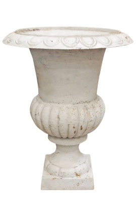 Stor vas Medicis vit gjutjärn (75 cm)