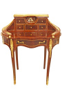 Desk "bonheur du jour" marquetry trä, Napoleon III stil