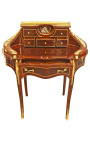 Desk "bonheur du jour" marquetry trä, Napoleon III stil