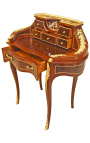 Birou "Bonheur du Jour", lemn de marchetă, Napoleon III stilul - 14