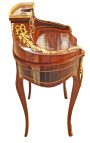 Desk "Bonheur du Jour" Marquetry Wood, Napoleon III stiil - 16