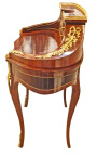Desk "szczęście dnia" drewno marketryczne, styl Napoleona III