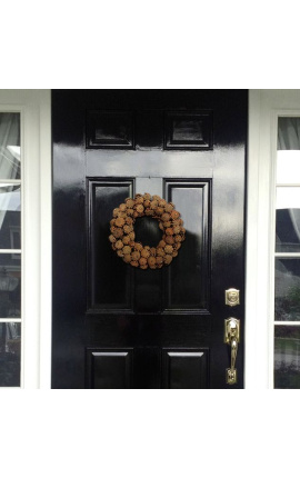 Pinecone wreath