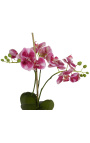 Orchidée Phalaenopsis mauve en tissu