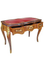 Стиль Louis XV стол с 3 ящиками с маркетри
