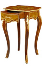 Kvadratna miza v Louis XV Style Inlaid Wood, Bronaste in naslikane glasbene dekoracije. - 16