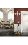 Wandleuchte im Bronzestil Napoleons III