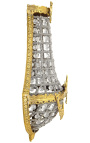Balloon Wall chandelier (sconce) with glass decorations bronze 