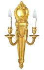 Skvelé bronzové nástenné svietidlo v štýle Ľudovíta XVI