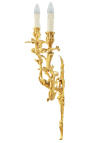 Big sconce 3 ramas Louis XV estilo rococo oro bronce