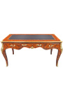 Suur Louis XV Stiil Desk roosipuu Marquetry - 12