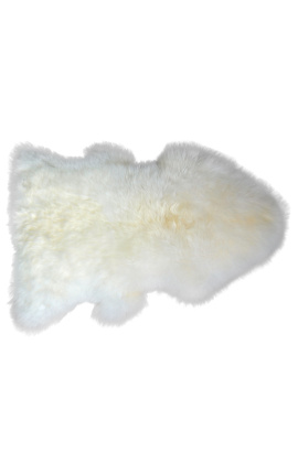 Teppich aus echter Schafwolle für Bettvorleger