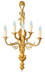 Bardzo duża lampa ścienna z brązu w stylu Napoleona III