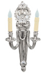 Stor lampett försilvrad brons Louis XVI stil 
