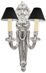 Stor lampett försilvrad brons Louis XVI stil 