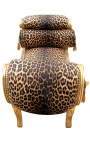 Rimska klop leopard blago in zlat les 