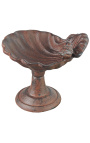 Drinker for birds antiquated cast iron