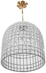 Chandelier Bell με σχήμα γυαλιού και χάλκινο 40 cm