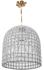 Chandelier Bell με σχήμα γυαλιού και χάλκινο 40 cm