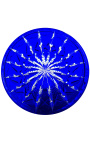 Dekanter plavi kristal ručno rezan