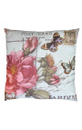 Cushion "karty pocztowe" beige 40 x 40