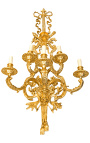 Enorm bronse vegglampe i Napoleon III stil 120 cm