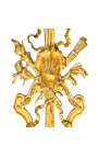 Enorm bronse vegglampe i Napoleon III stil 120 cm