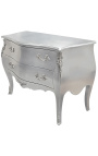 Barokový šatník Louis XV strieborné bronzové