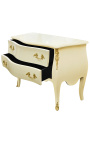 Barokkivaatteet Louis XV tyyli beige ja kulta pronssit