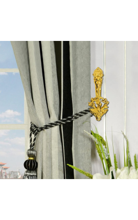 Pair of bronze curtain holder &quot;Crown of laurel&quot;