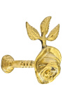 Par de suporte de cortina de bronze "Rosa"
