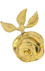 Coppia di fermacravatte in bronzo "Rose"