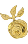 Pareja de soporte de cortina de bronce "Rose"