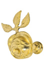 Coppia porta tenda in bronzo "Rosa"
