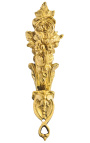 Coppia porta tenda in bronzo "Daisy"