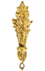 Coppia porta tenda in bronzo "Daisy"