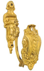 Pareja de soporte de cortina de bronce "Múltiples paisajes"