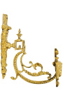 Coppia porta tenda in bronzo "Quiver e nastri"