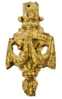 Coppia porta tenda in bronzo "Quiver e nastri"